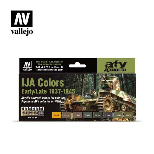 Vallejo Model Air IJA Colors Early/Late 1937-1945