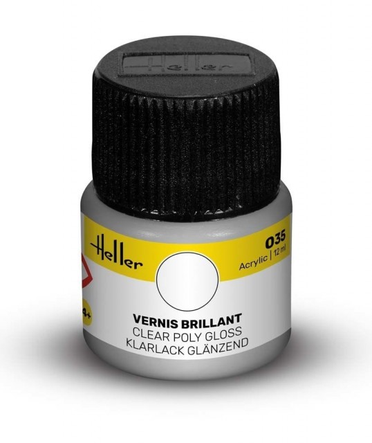 Heller Akryl No 35 Clear Poly - Gloss 12ml