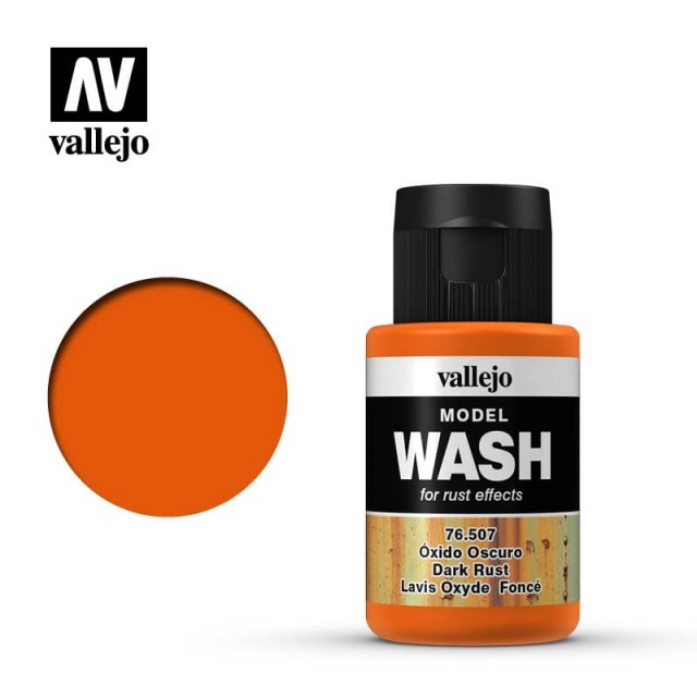 Valljo Model Wash Dark Rust 35ml