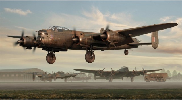 Airfix byggesett 1:72 Avro Lancaster BII A08001