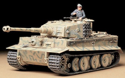 Tamiya 1/35 byggesett German Tiger I Mid Production 35194