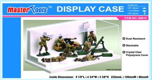 Master Tools Display Case 23,2x12x8,6cm