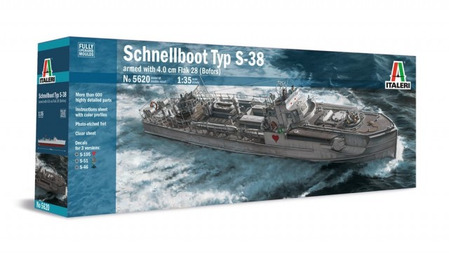 Italeri 1/35 Schnell Typ S-38 armed with 4.0 cm Flak 38 (Bofors)