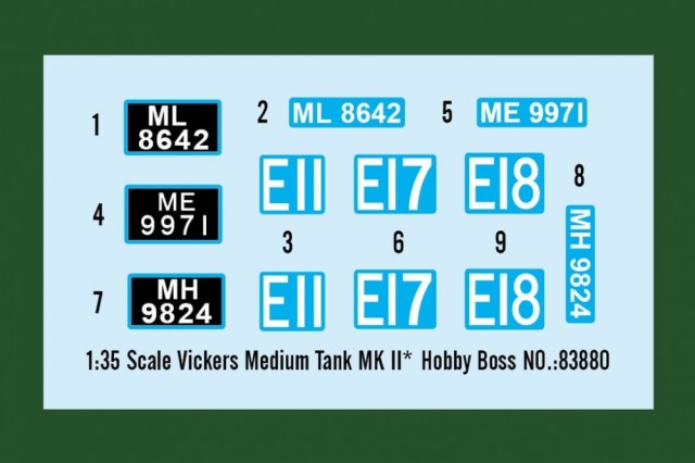 HobbyBoss 1/35 Vickers Medium Tank Mk.II