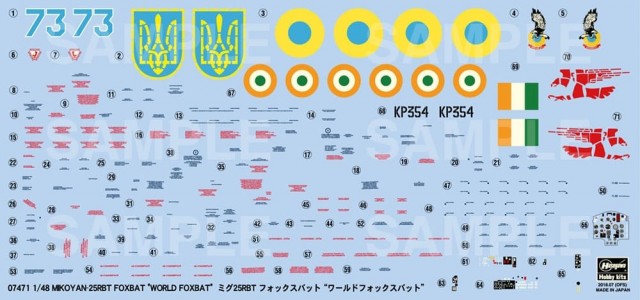 Hasegawa 1/48 Mig-25RBT Foxbat "World Foxbat"