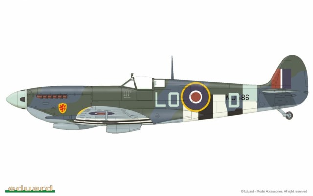 Eduard 1/48 Spitfire Mk.IXc Late Profipack Edition