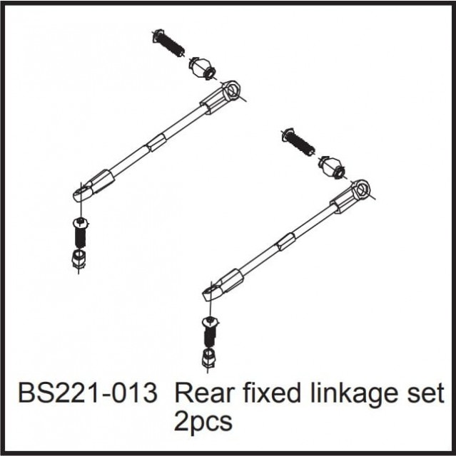 221-013 BSD Rear Fixed Linkage Set