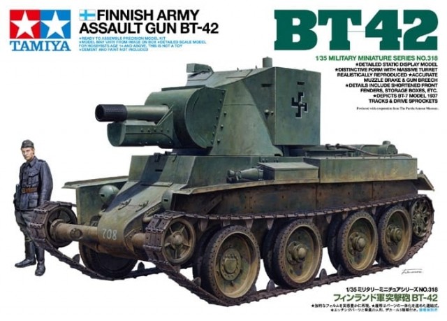 Tamiya 1/35 Finnish Army Assault Gun BT-42