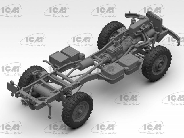 ICM 1/35 German Unimog S 404