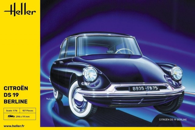 Heller 1/16 Citroen DS 19 Berline