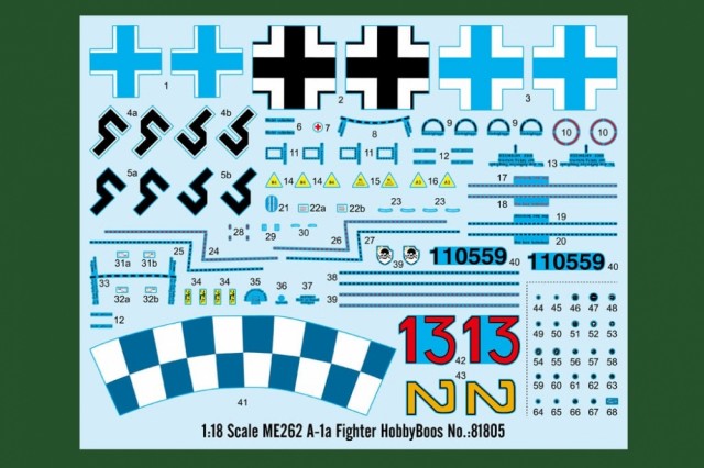 HobbyBoss 1/18 Me262 A-1a Fighter