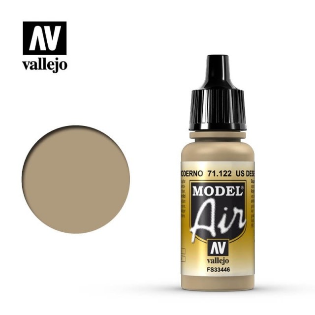 Vallejo Model Air US Desert Armour 686 17ml (71.122)