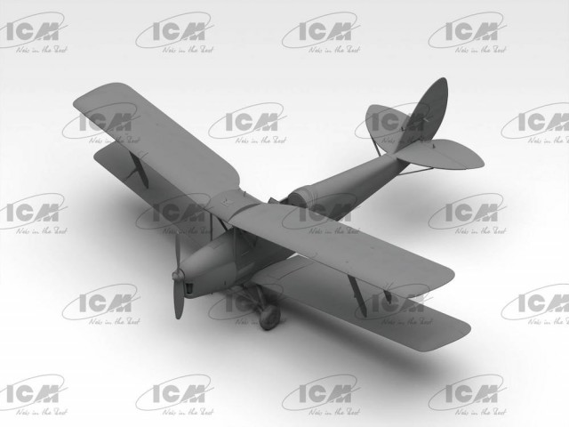 ICM 1/32 British Training Aircraft DH. 82A Tiger Moth