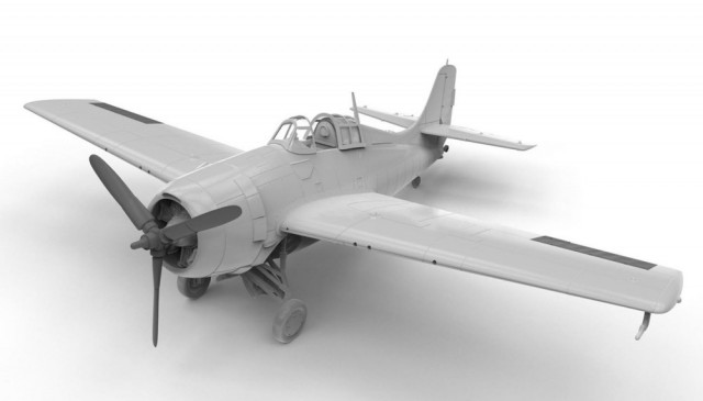 Airfix byggesett 1/72 Grumman F4F-4 Wildcat A02070