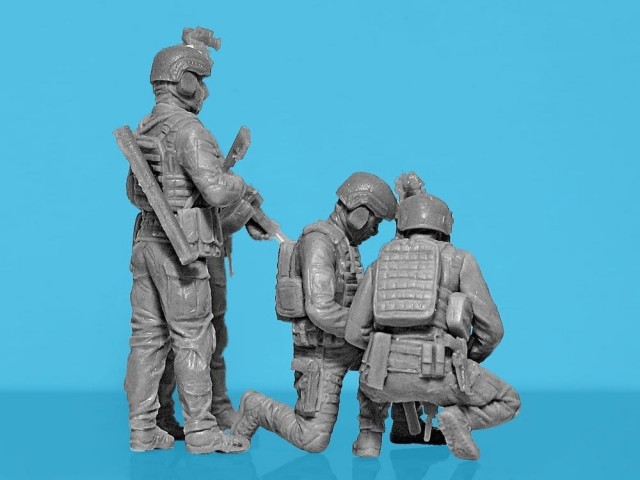 ICM 1/35 Quietly came, quietly went... Special Operations Forces of Ukraine