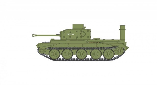 Airfix byggesett 1/76 Cromwell IV Tank A02338