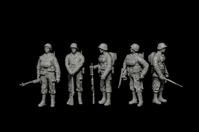 Italeri 1/35 LCVP with US Infantry