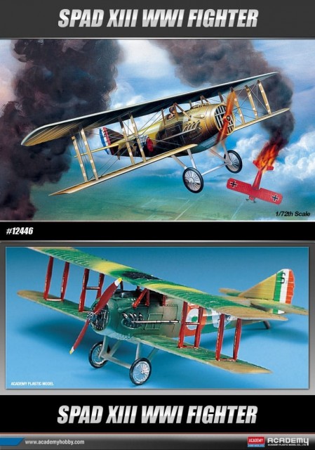 Academy 1/72 Spad XIII WWI Fighter